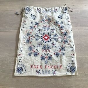 Free People never used Drawstring Cloth Bag storage bag